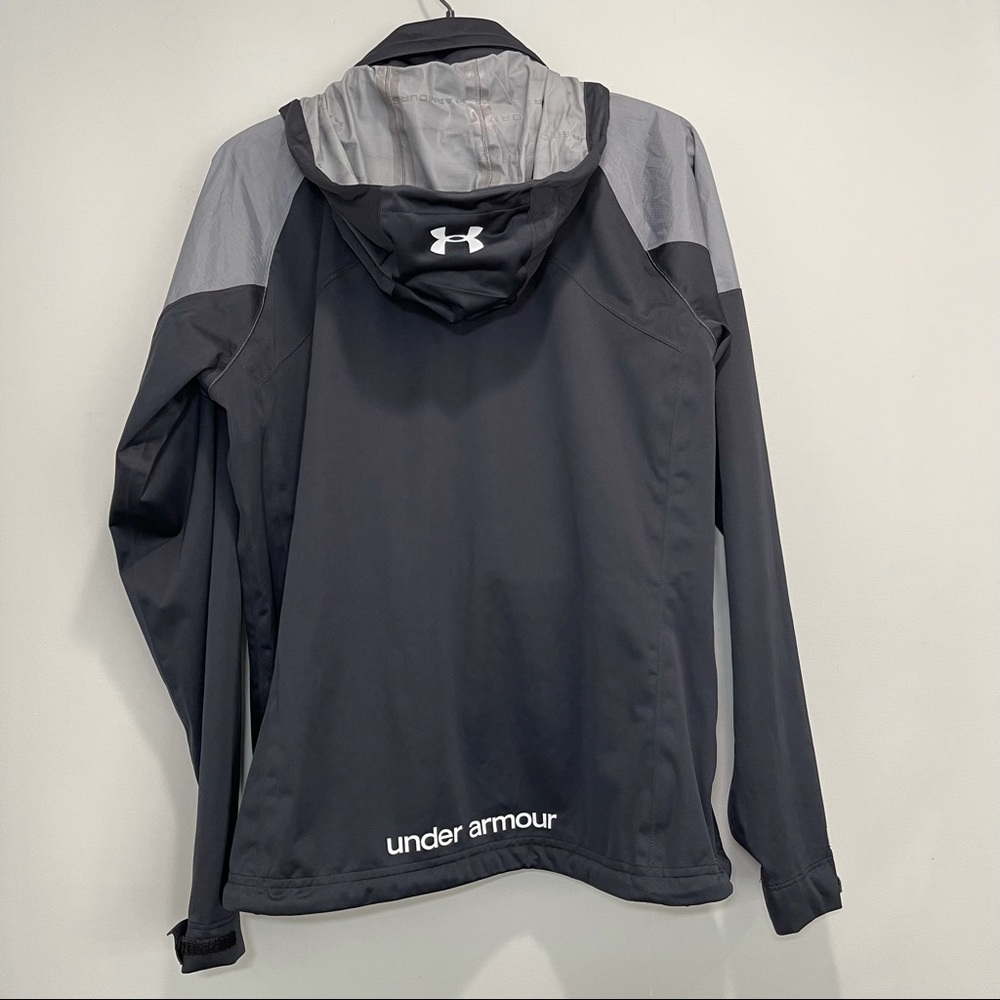 Under Armour Light Weight Jacket with Hoodie Women Size Medium - Picture 11 of 16